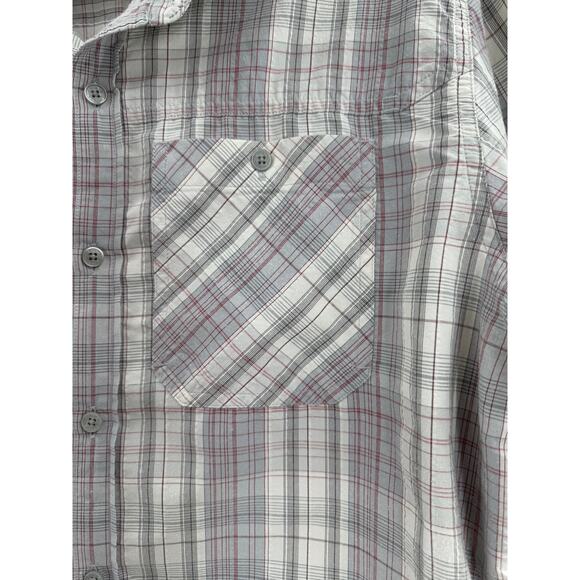 Toad & Co Men's Plaid Button Down Active Sport Shirt Hiking Casual Performance M - Picture 3 of 11